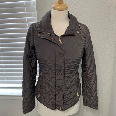 olive green michael kors jacket|Michael Kors ladies jackets.